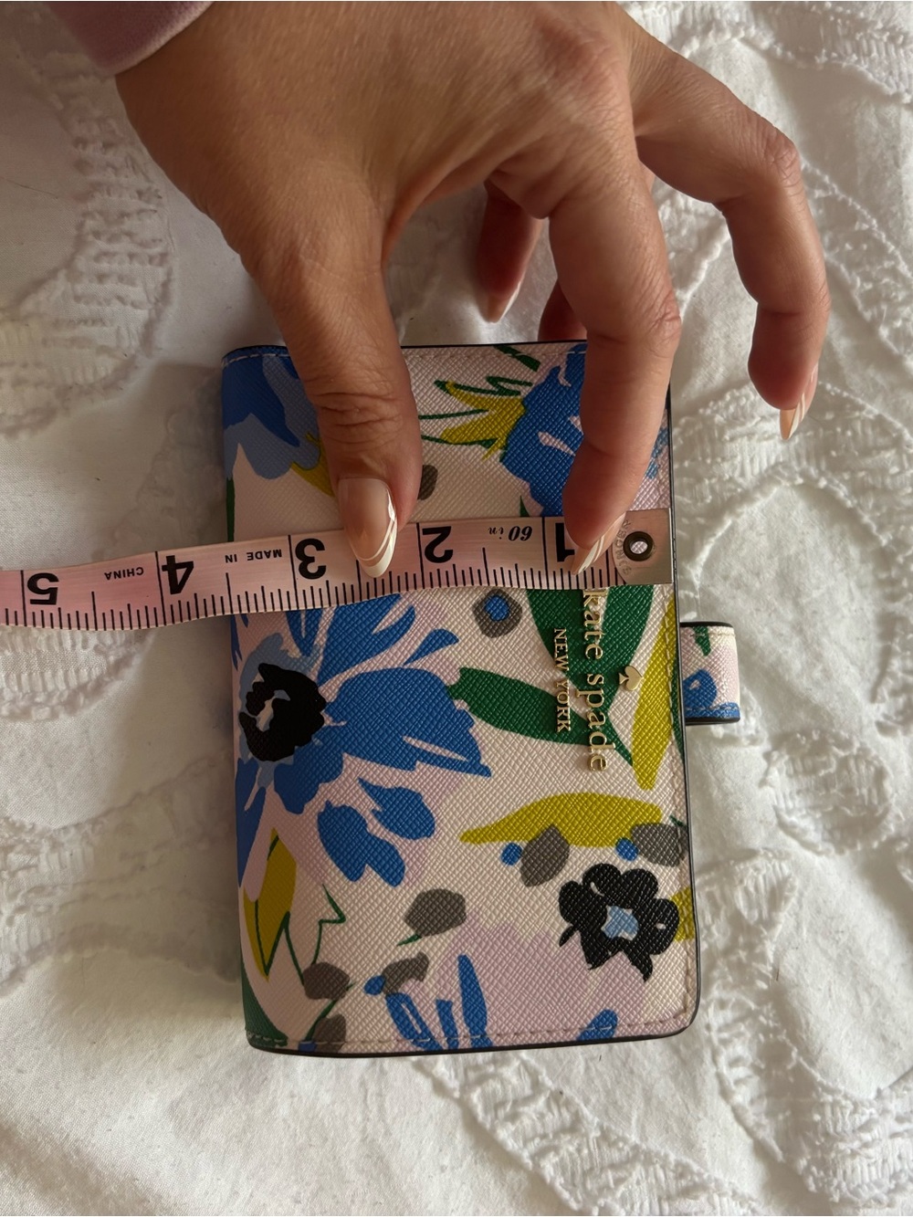 kate spade Floral Zip & Snap Wallet - Picture 5 of 6